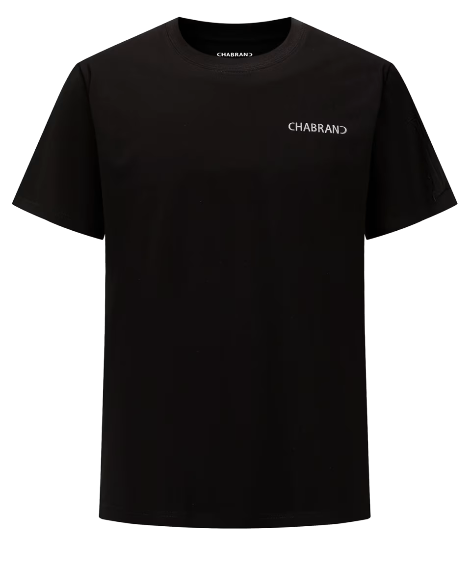 T-SHIRT MONOCHROME CHABRAND NOIR