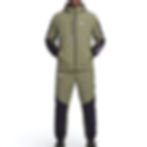 SURVETEMENT COMME DES LOUPS ALKOR KHAKI NOIR