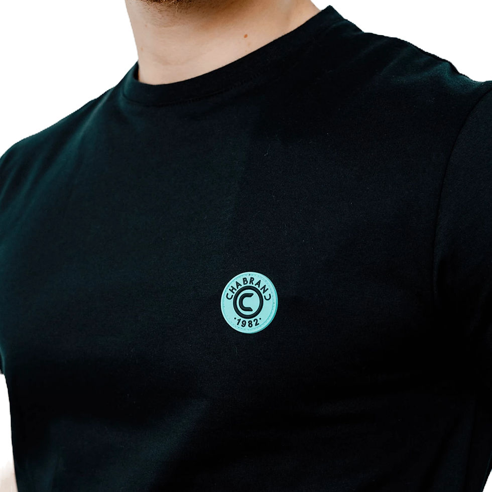Thumbnail: ENSEMBLE SHORT & TSHIRT IMPRESSION CHABRAND NOIR
