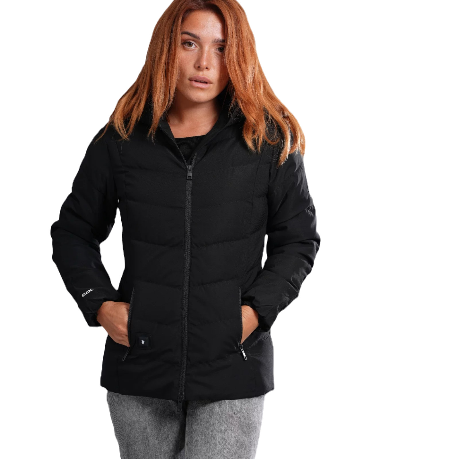 DOUDOUNE CHAUFFANTE COMME DES LOUPS AMEL NOIR