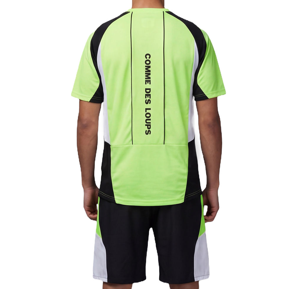 Thumbnail: ENSEMBLE SHORT T-SHIRT COMME DES LOUPS WAVE
