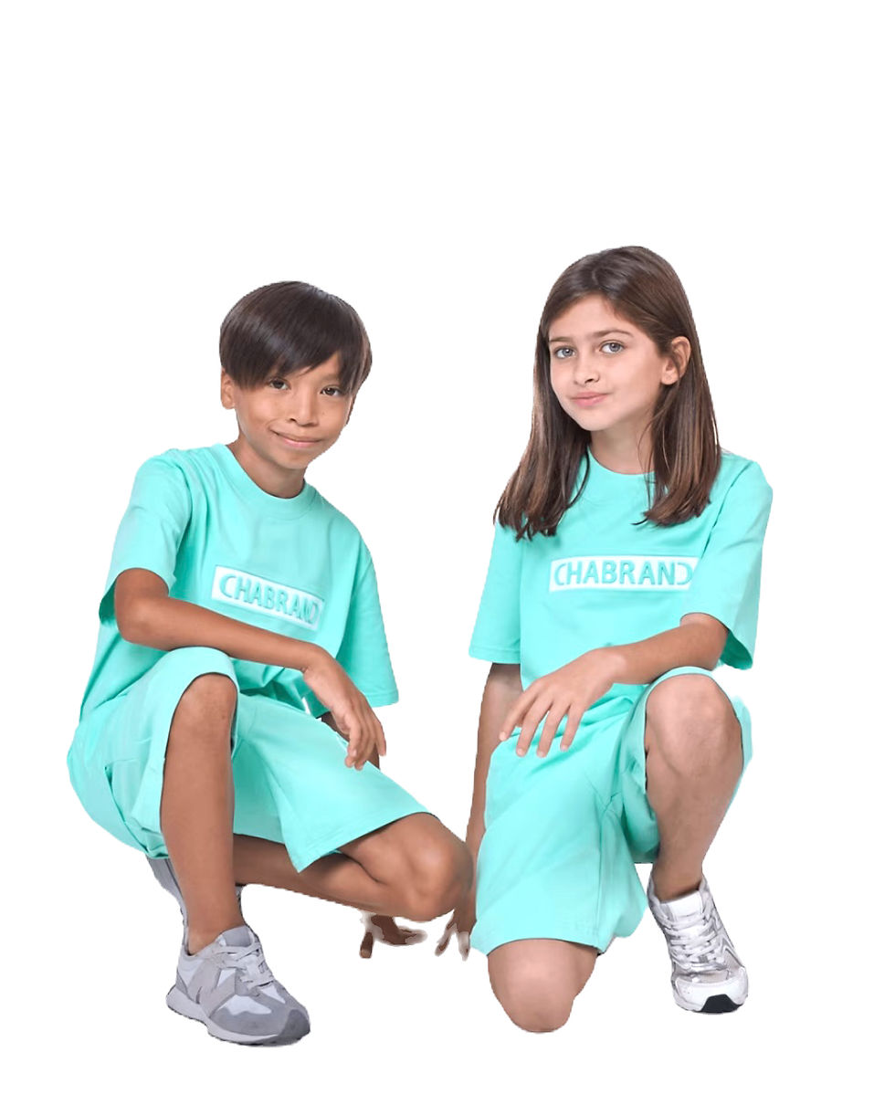 ENSEMBLE LOGO ENCADRÉ MÉLANGÉ CHABRAND JUNIOR