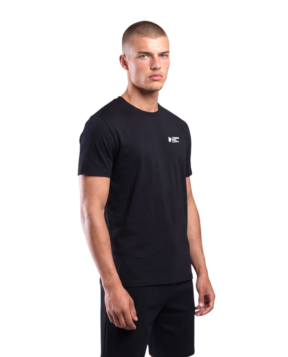 Miniature : T-SHIRT COMME DES LOUPS PIC NOIR
