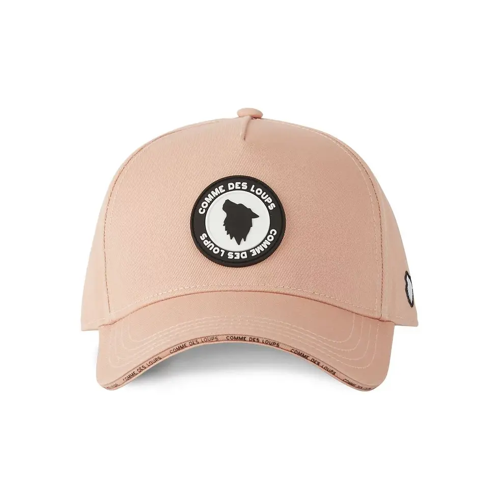 Thumbnail: CASQUETTE COMME DES LOUPS AVEC BADGE RUBBER BEIGE