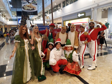 Ações de Natal para empresas e condomínios.