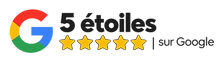 5 étoiles sur google, avis holiclay team building