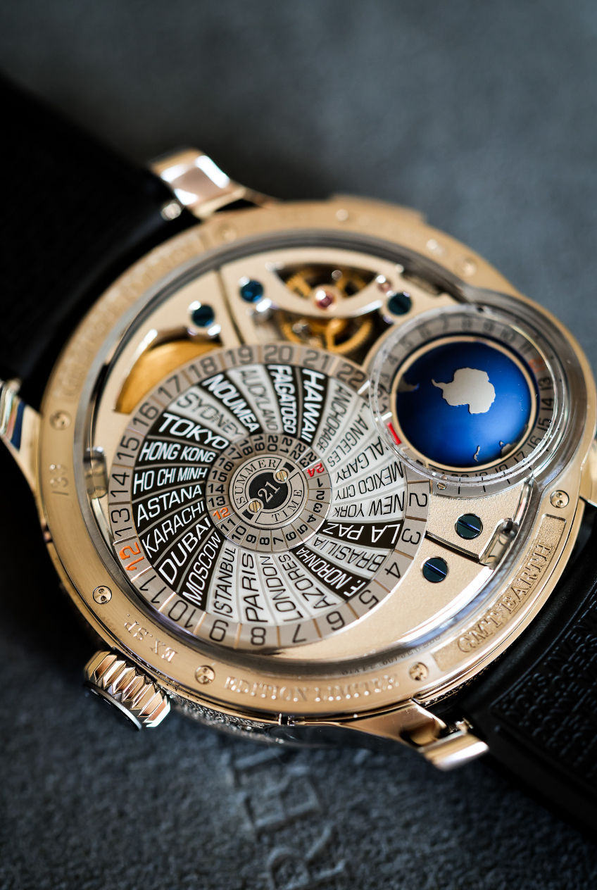 Thumbnail: Greubel Forsey | GMT Earth Or Blanc