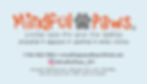 Mindful Paws Logo and Business Card