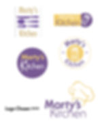 Marty's Kitchen Logos