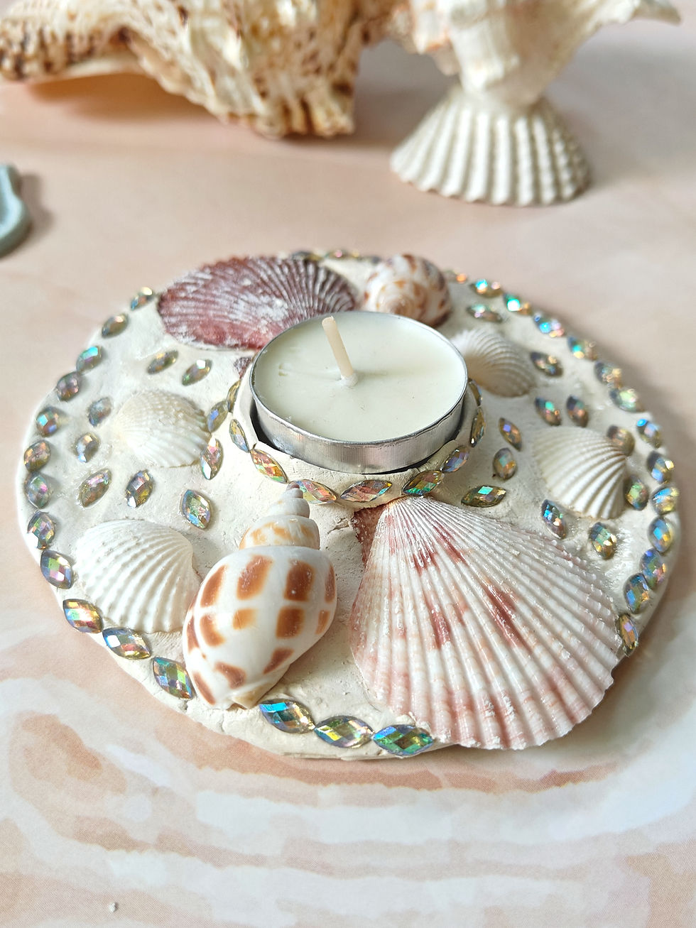 Thumbnail: Sasuke - Ocean-themed Tealight Holder 🐚