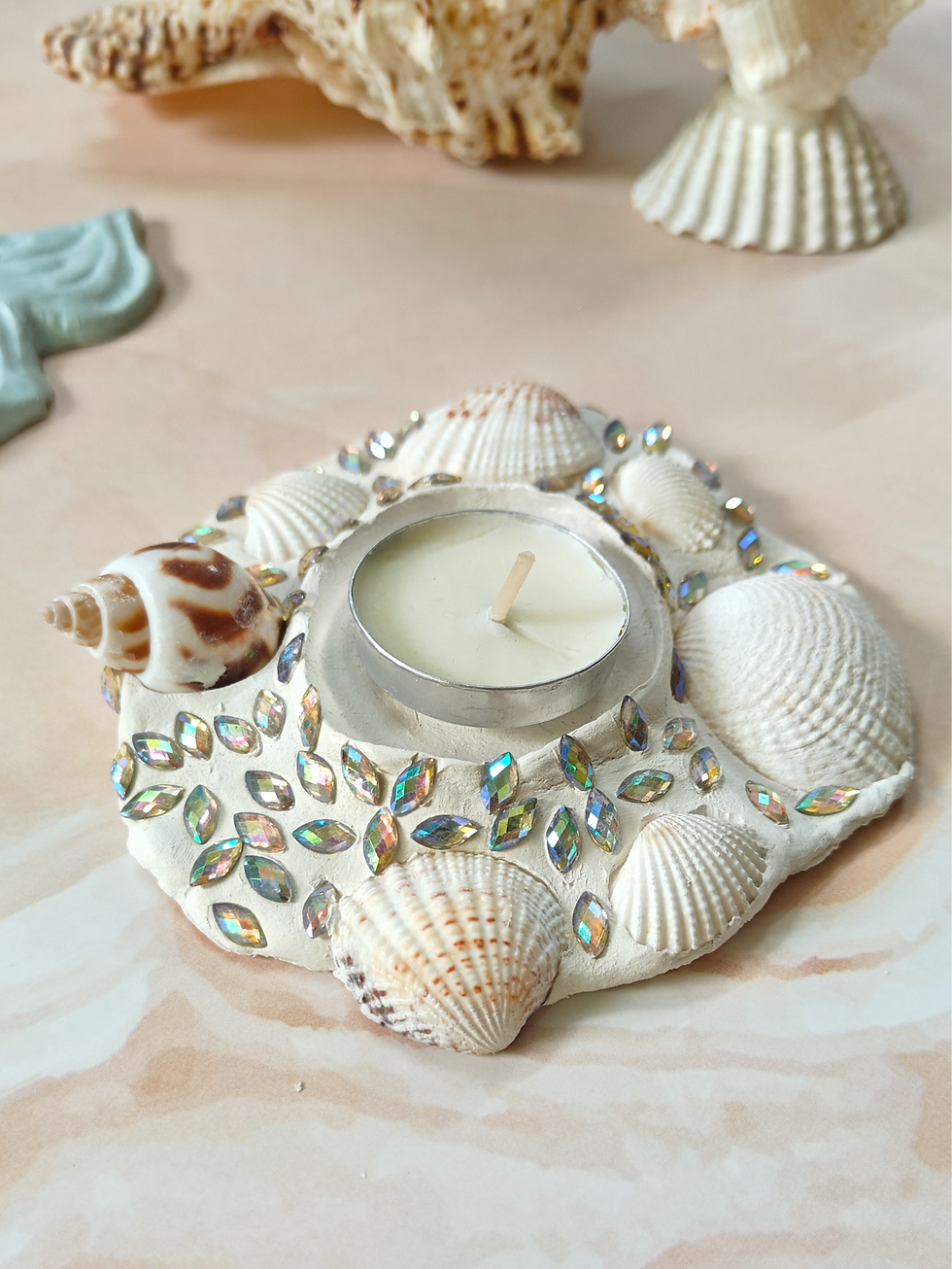 Thumbnail: Gian - Ocean-themed Tealight Holder 🐚