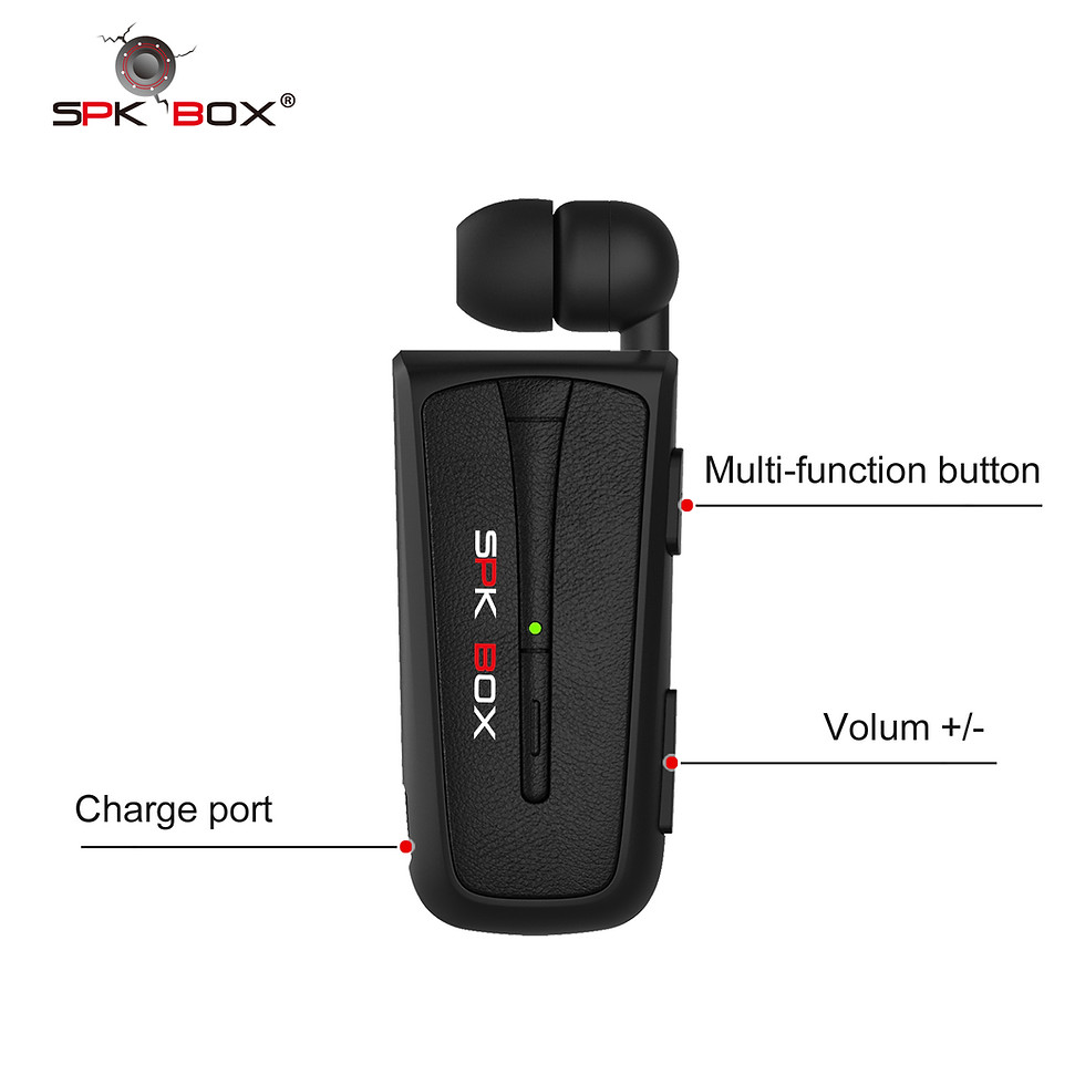 תמונה ממוזערת: SPK BOX Bluetooth Headset F6