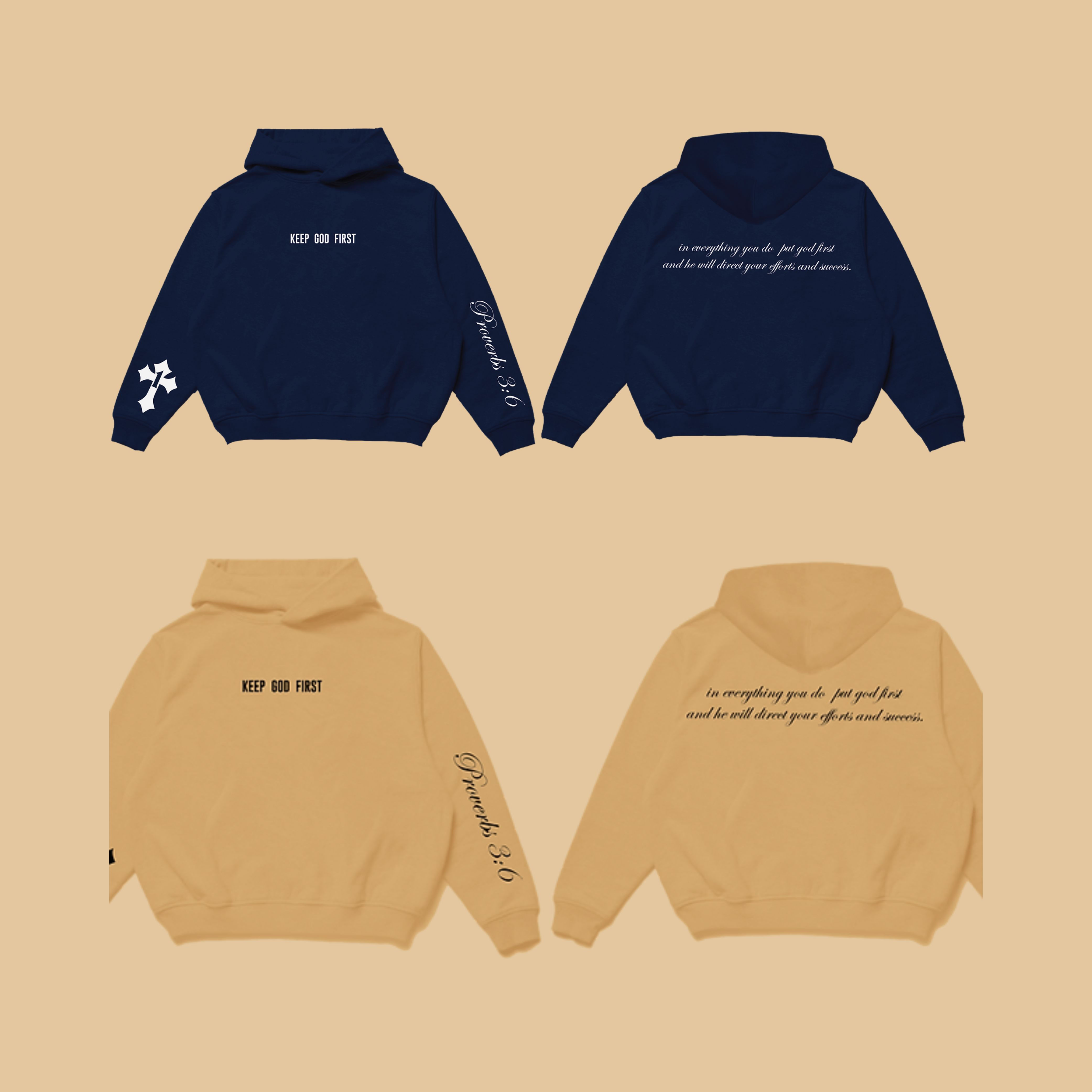 KEEP GOD FIRST HOODIE