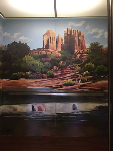 Elevator #3 Sedona Mural ..jpg