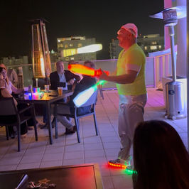 LED Juggler/objects manipulation 