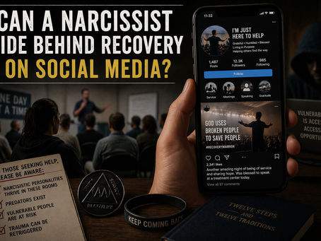 Can a Narcissist Hide Behind Recovery on Social Media?