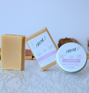 Coffret lavande naturel au lait de jument de Firfol Cosmétiques