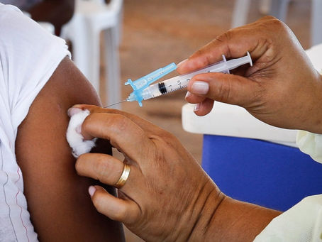Covid-19: vacinação para 62 anos ou mais.