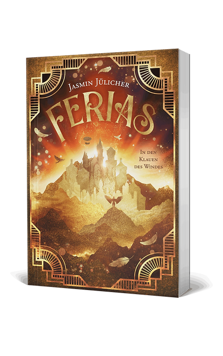 Das Cover zum Roman "Ferias - In den Klauen des Windes"