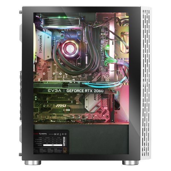 Μικρογραφία: ΚΟΥΤΙ MID ΠΥΡΓΟΣ ATX MARS GAMING MC8W LED RGB ΛΕΥΚΟ