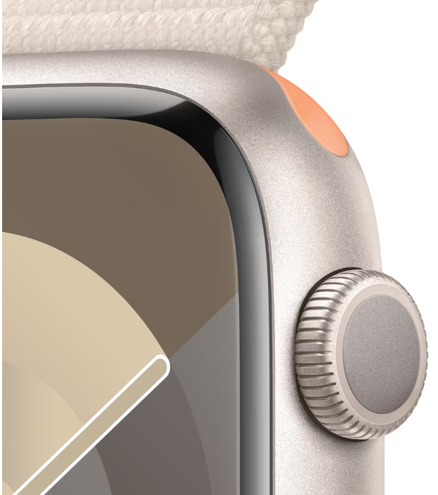 Μικρογραφία: Apple Watch Series 9 GPS 41mm Aluminum Polarstern Sports Band Polarstern - M/L