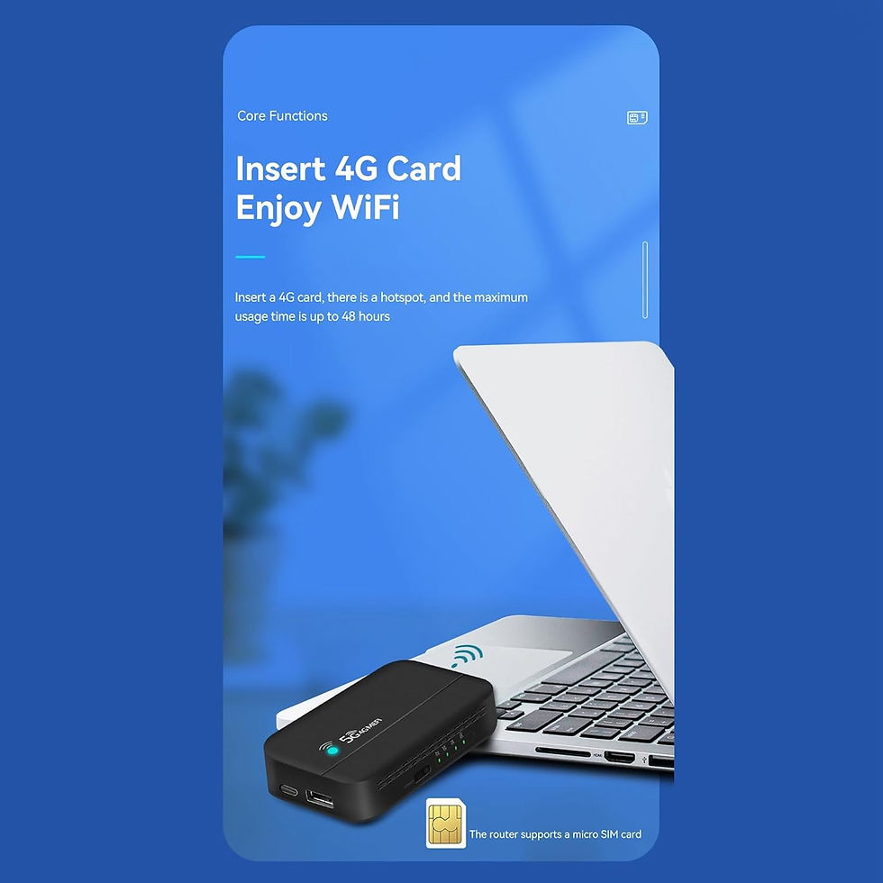 Μικρογραφία: Φορητό 5G Wifi Router