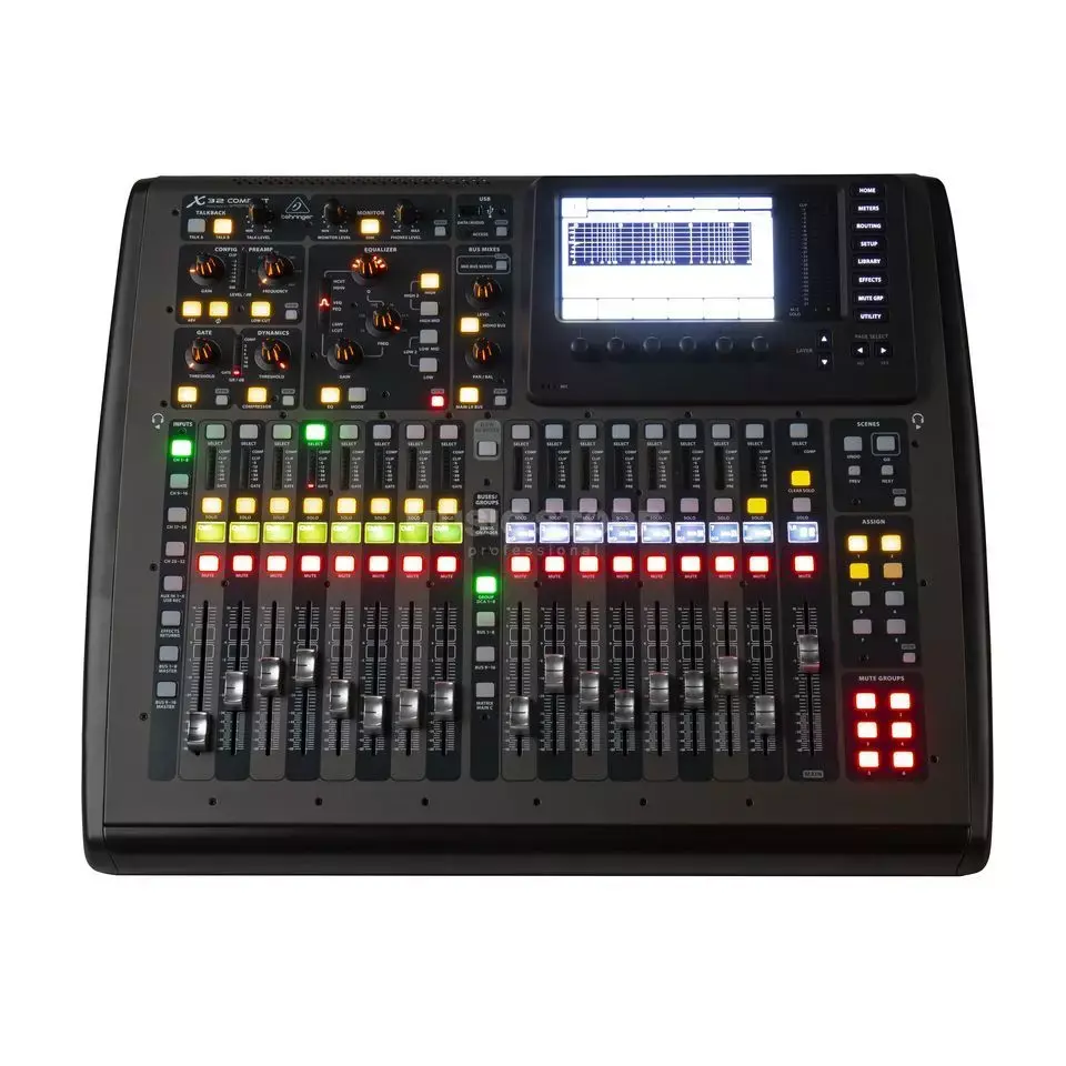 Behringer X32 Compact Digital Mixer w/ MIDAS Preamps