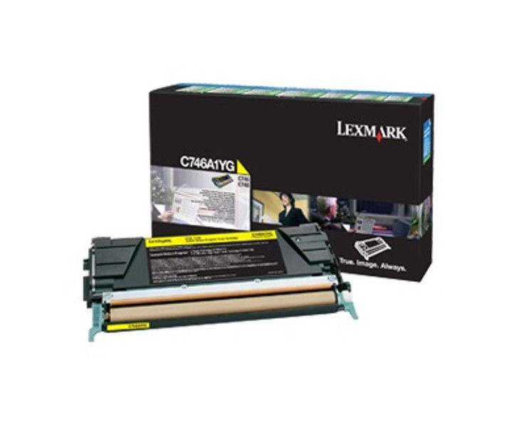 LEXMARK Toner Standard Yellow C746A1Y