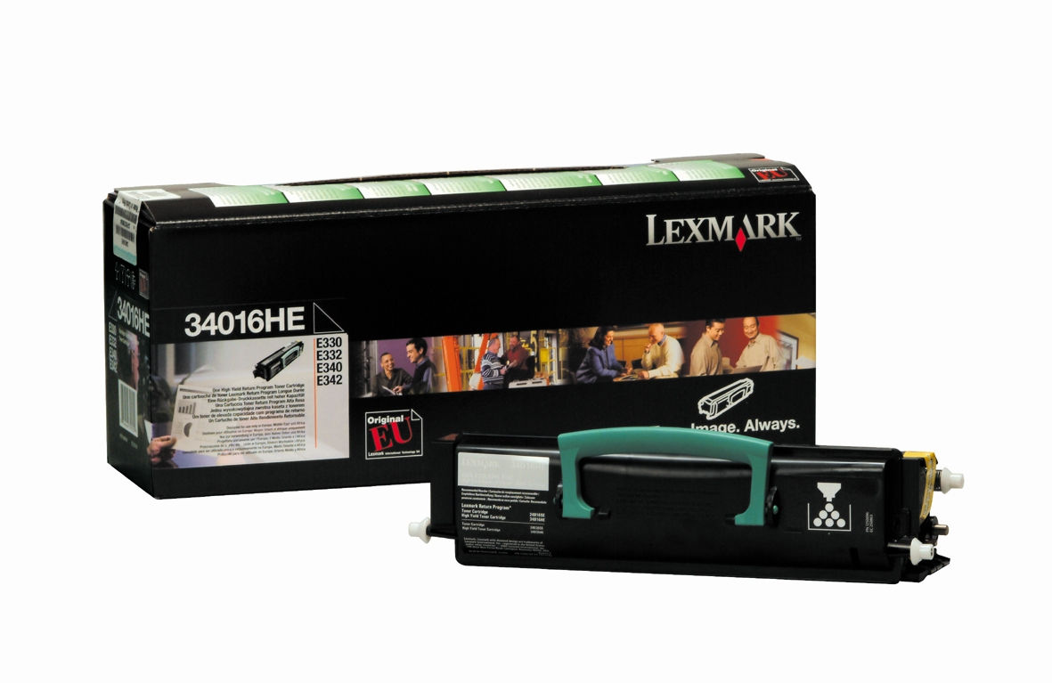 LEXMARK Toner High Black 34016HE