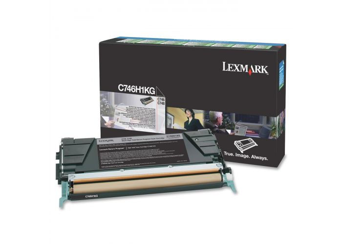 LEXMARK Toner High Black C746H1K