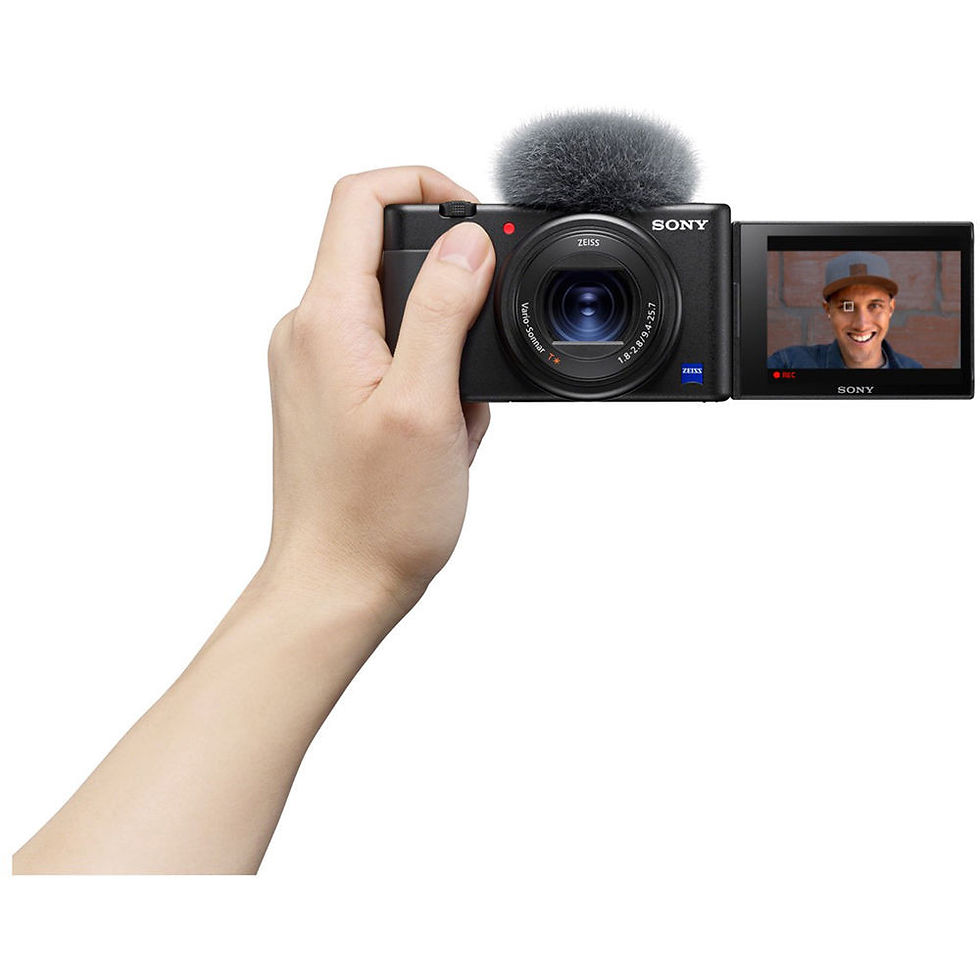 Μικρογραφία: Sony ZV-1 & ECM-W2BT & GP-VPT2BT