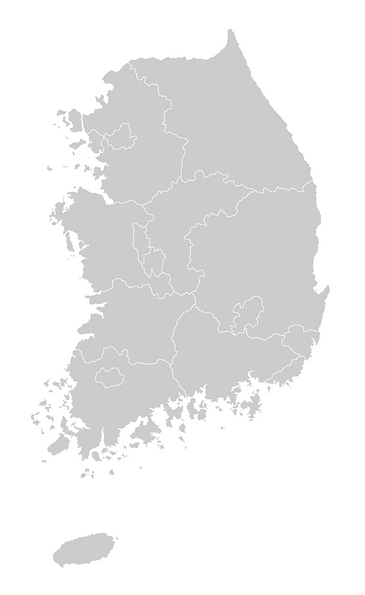 에스플러스컴텍 한국 공장 분포도