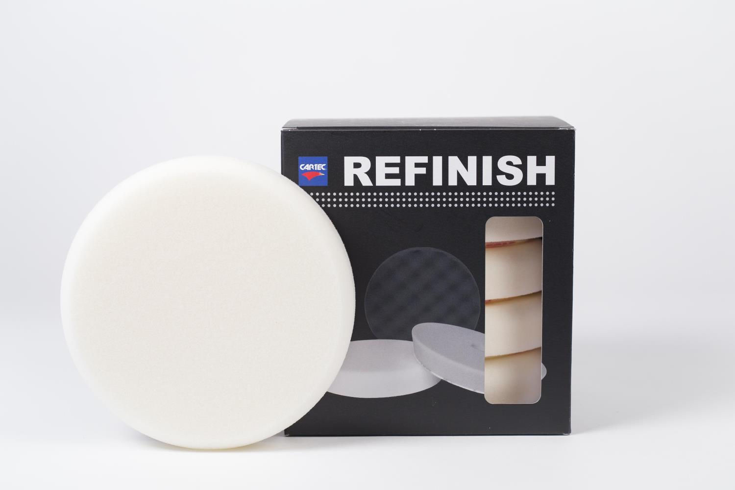 CARTEC Boina p/ Rotativa 80mm Branca - Acabamento