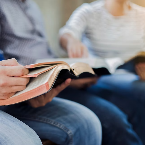 people reading the Bible