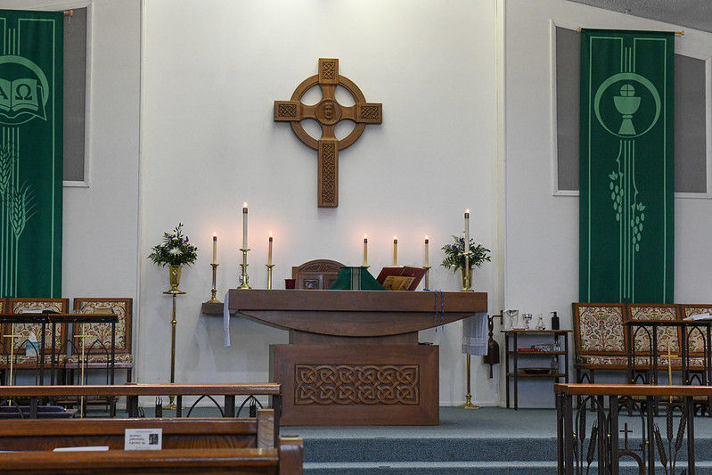 church altar