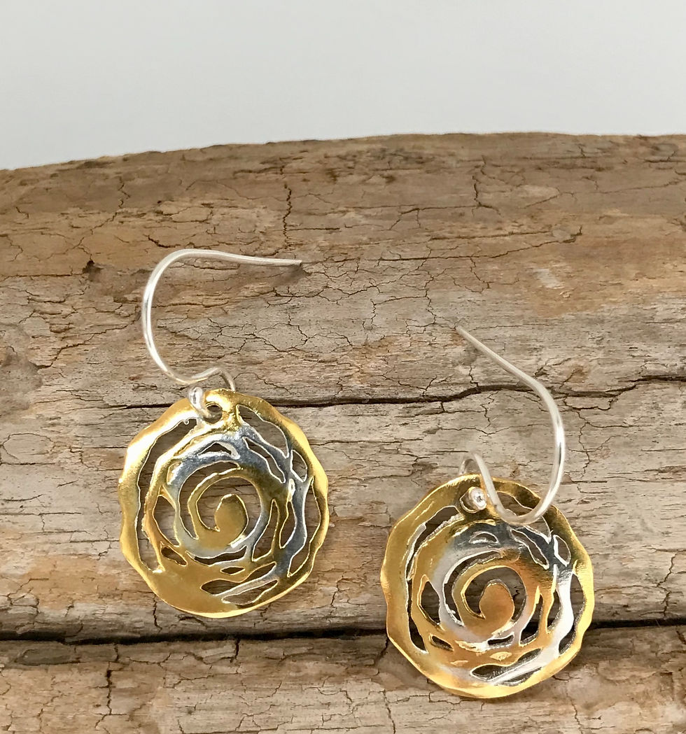 Thumbnail: Journey Earrings - Two Tone