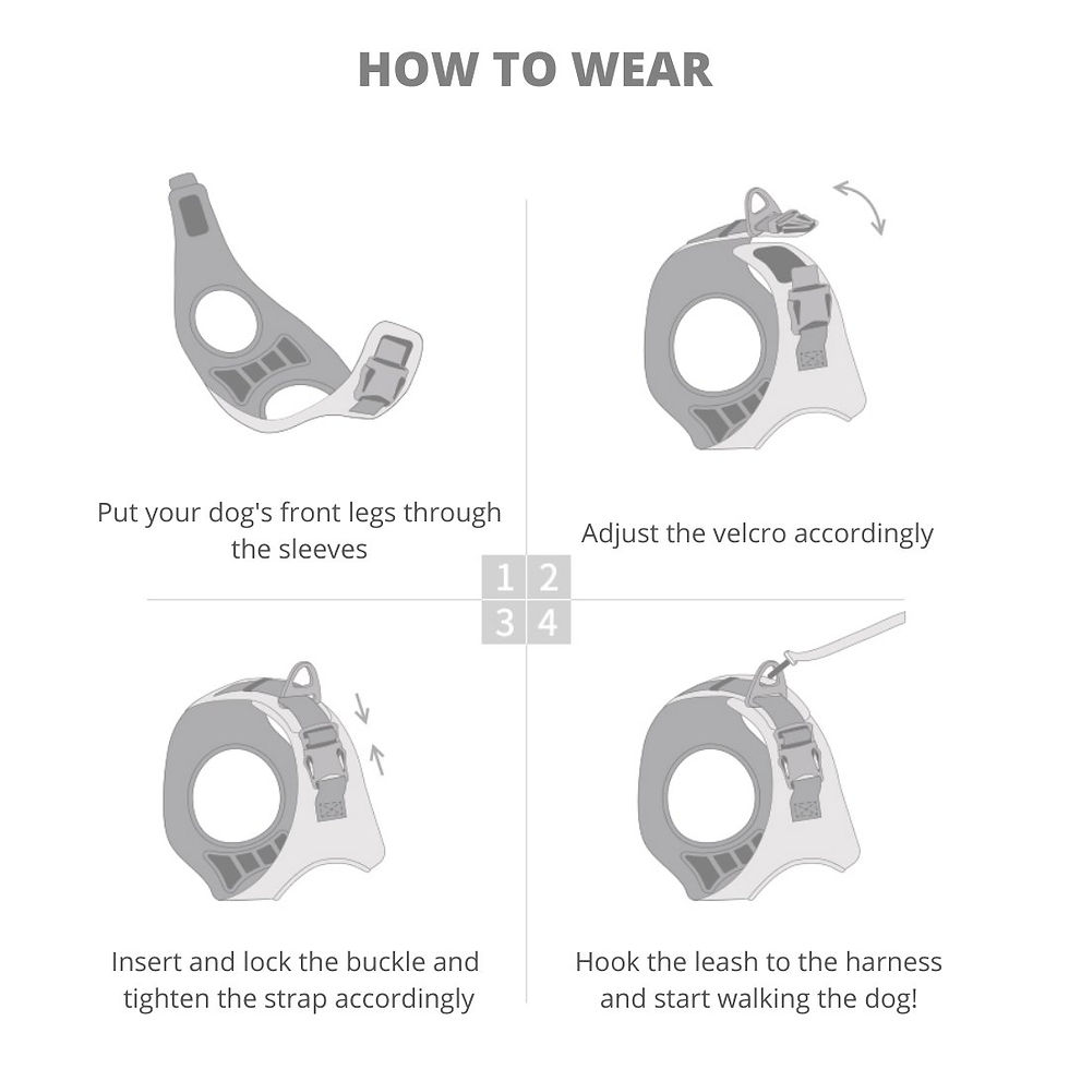 Thumbnail: Instachew PETKIT Air Fly Dog Harness