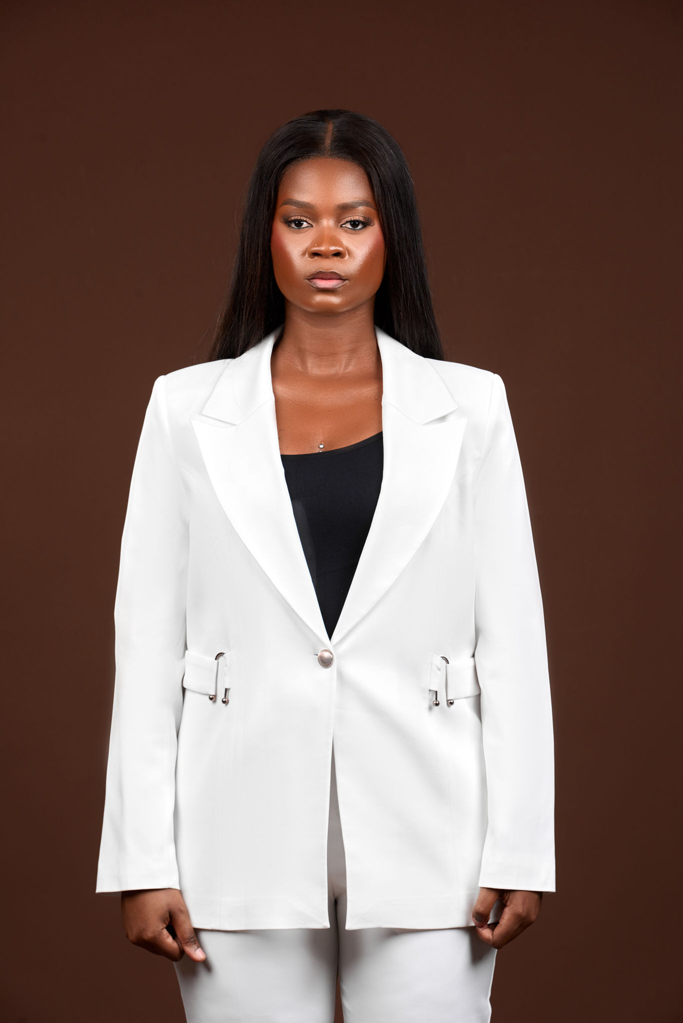 White Suitset With Hook - Code 491