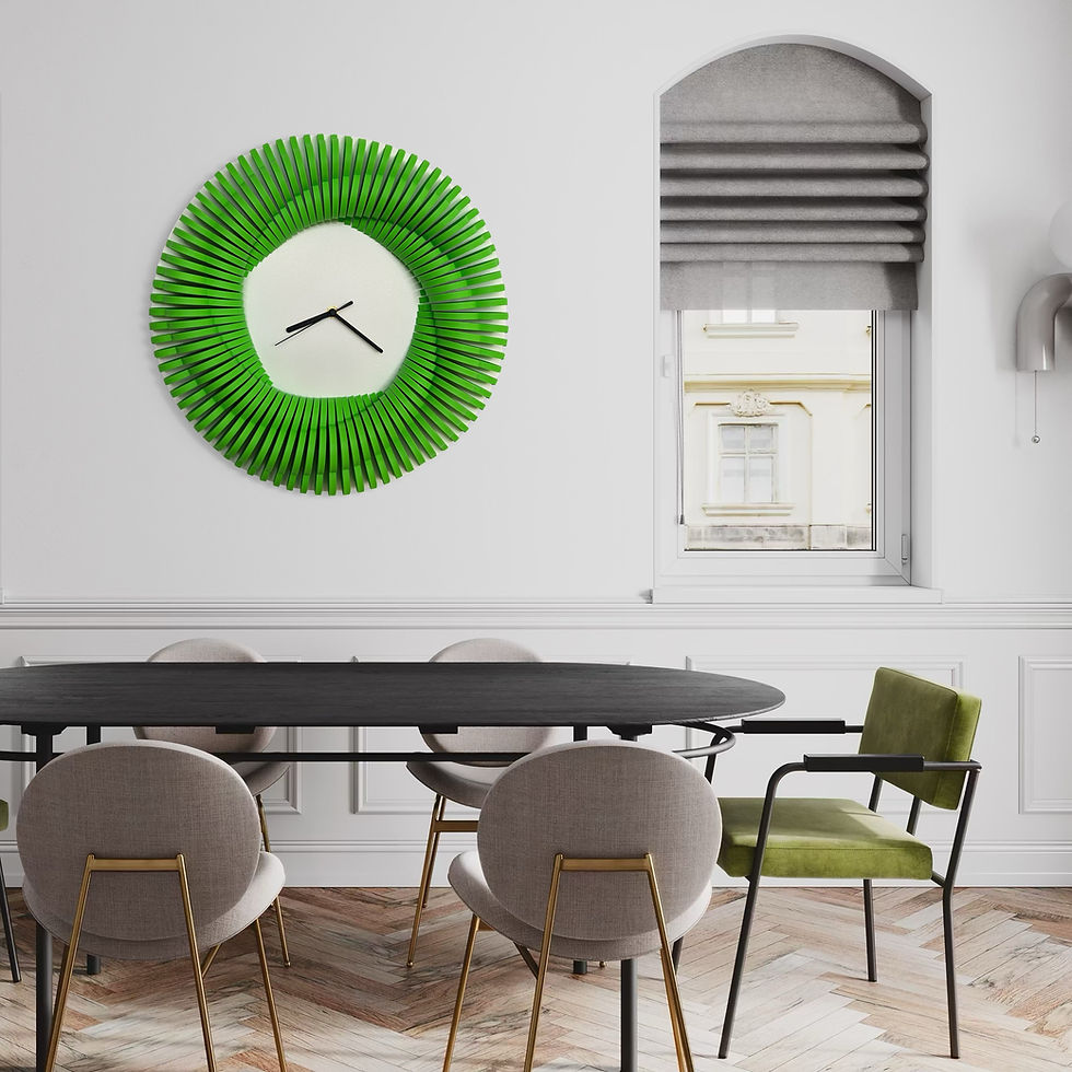 Thumbnail: Parametric spiral wall clock