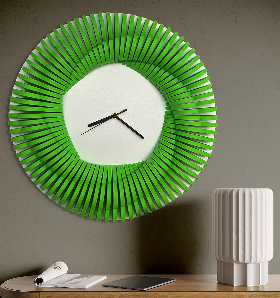 Thumbnail: Parametric spiral wall clock