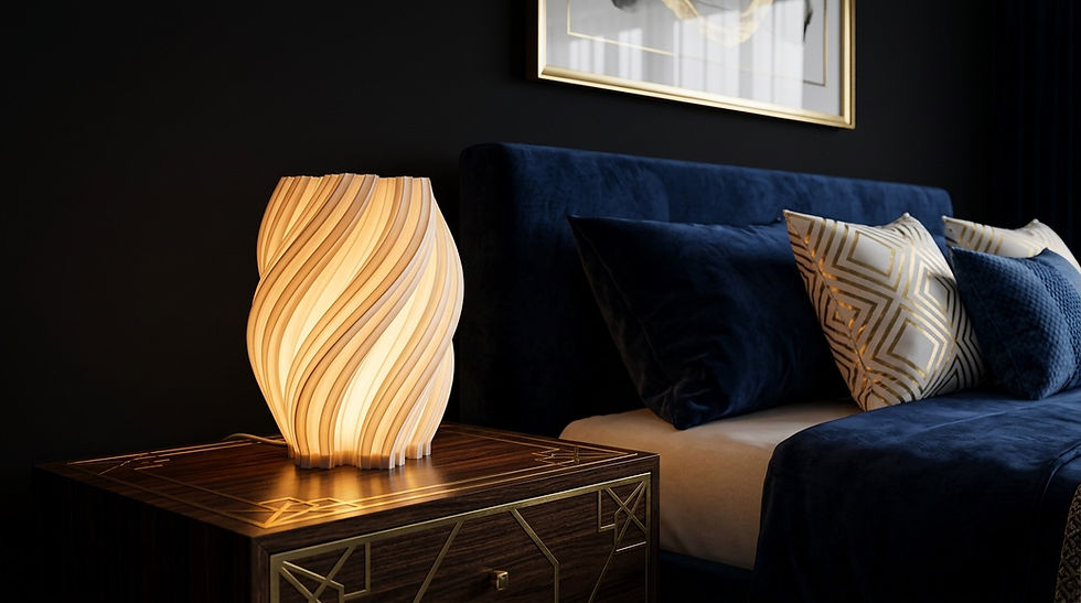 Thumbnail: 3D Printed Smart LED Table Lamp
