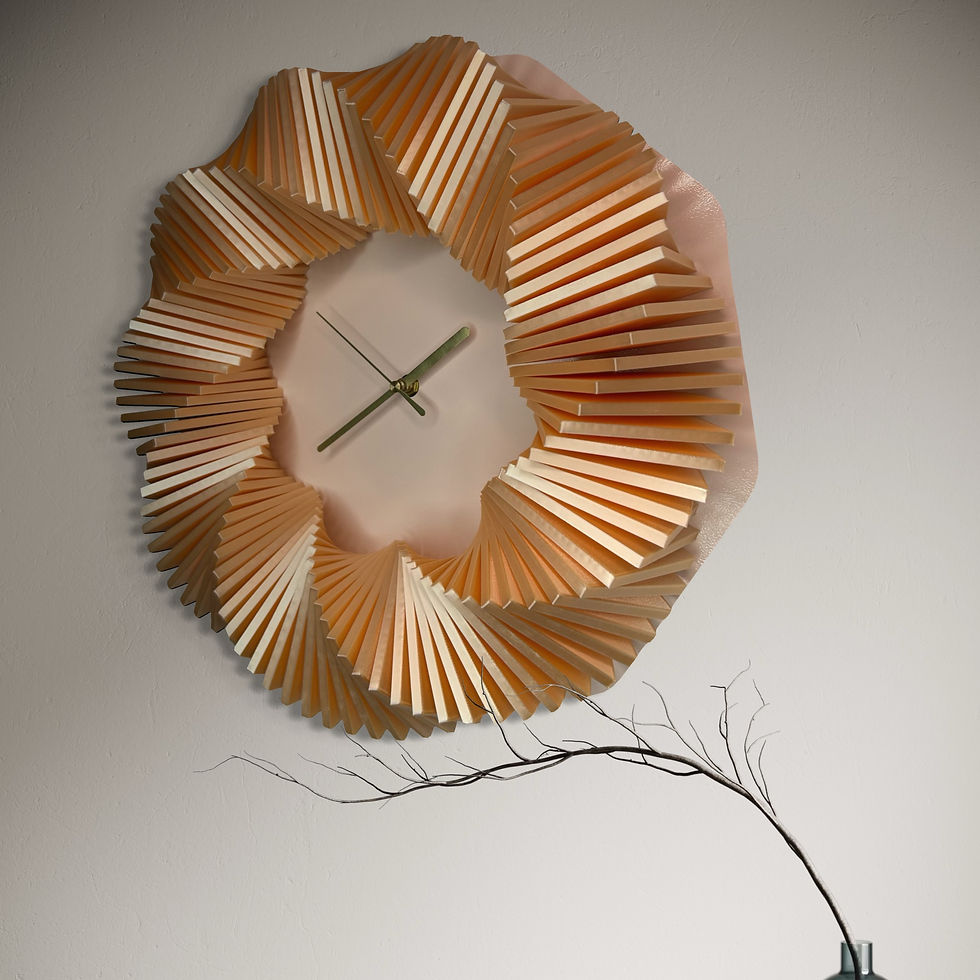 Miniaturbild: Parametric Wanduhr – Mobius Design