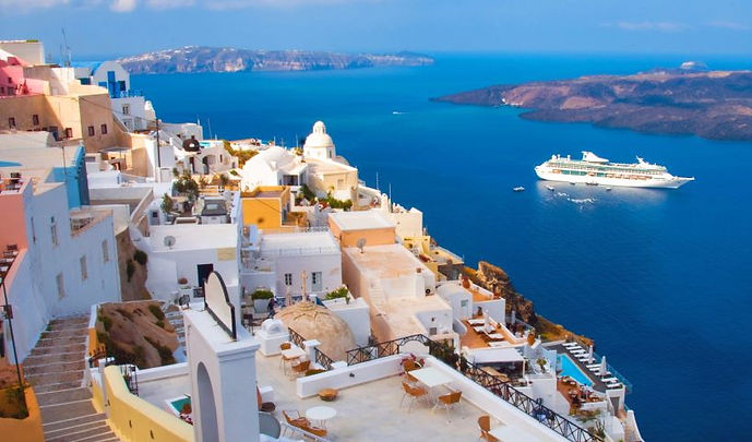 cruzeiro europa verão ilhas gregas grecia egeu mediterraneo italia ferias royal caribbean