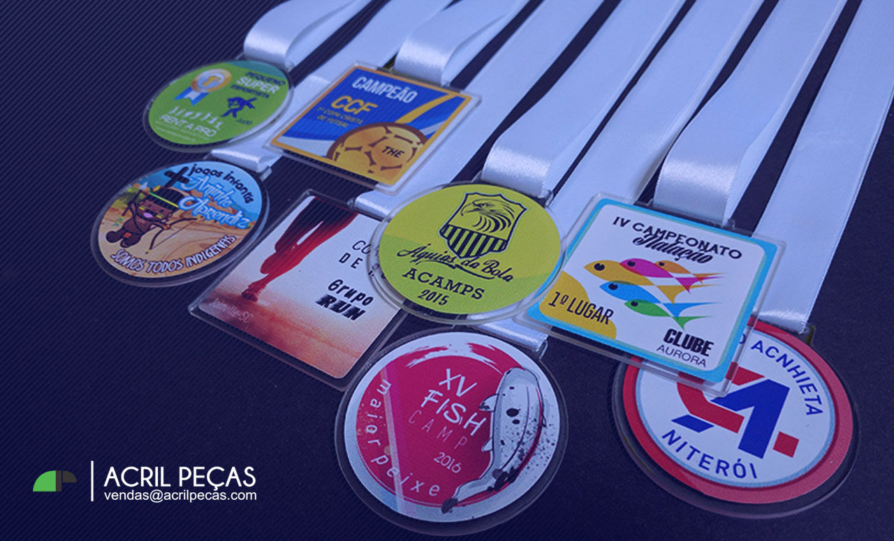 Medalha em Acrílico (Personalizada)
