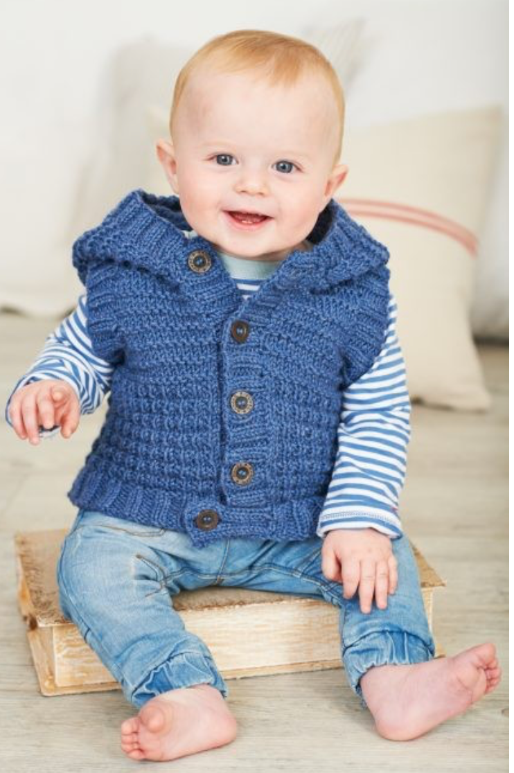 Thumbnail: King Cole Baby Book 4 - 28 Knitting Patterns