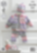 4195 King Cole Babies, Childrens Hat, Cardigan and Leggings - Double Knit
