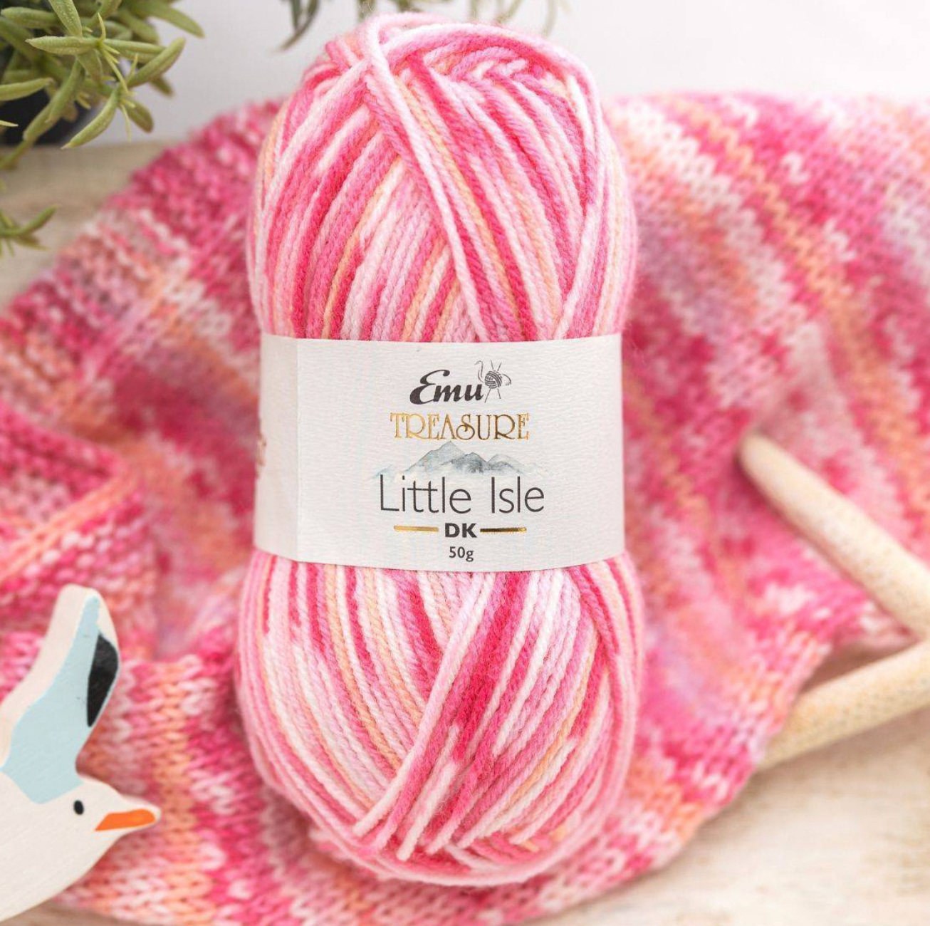EMU Treasure Little Isle 6 Colours DK 50g