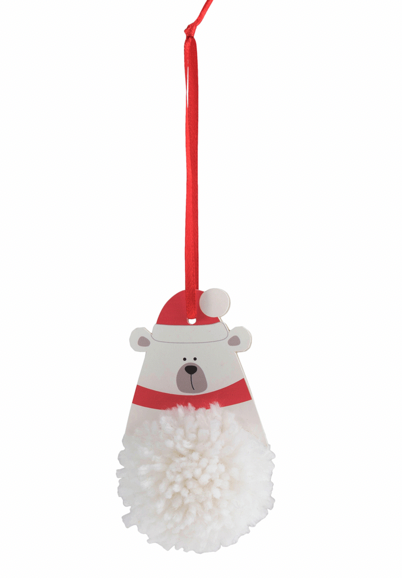 Trimits Pom Pom Decoration Kit: Polar Bear