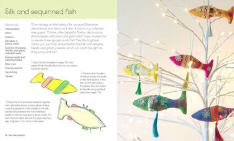 Miniatiūra: Christmas Ornaments Craft Book - Cico Books