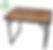 Liberty Frankel Folding Camping Table 60x40cm Wood Effect
